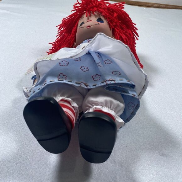 2018 Precious Moments The Doll Maker Timeless Raggedy Ann Doll 4557 New Cond - Picture 3 of 10
